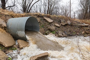 Stormwater runoff drainpipe