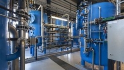 Industrial water purification facility