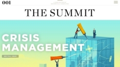 The Summit cover page for Volume 9, Issue 001, Crisis Management