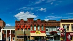 Small town buildings